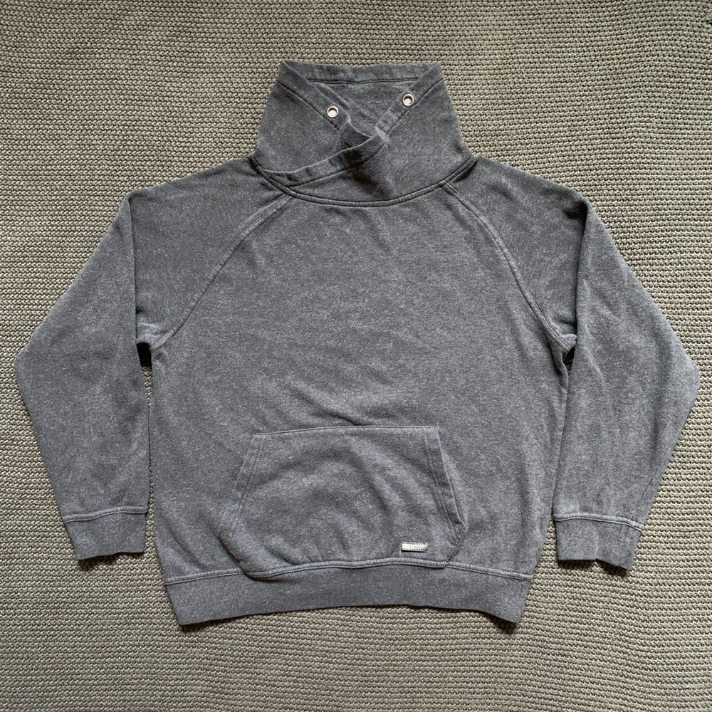 Univibe Men’s Grey Funnel Neck Sweatshirt